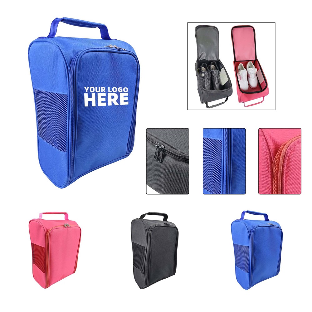 PU Colorful Golf Shoe Bag 2
