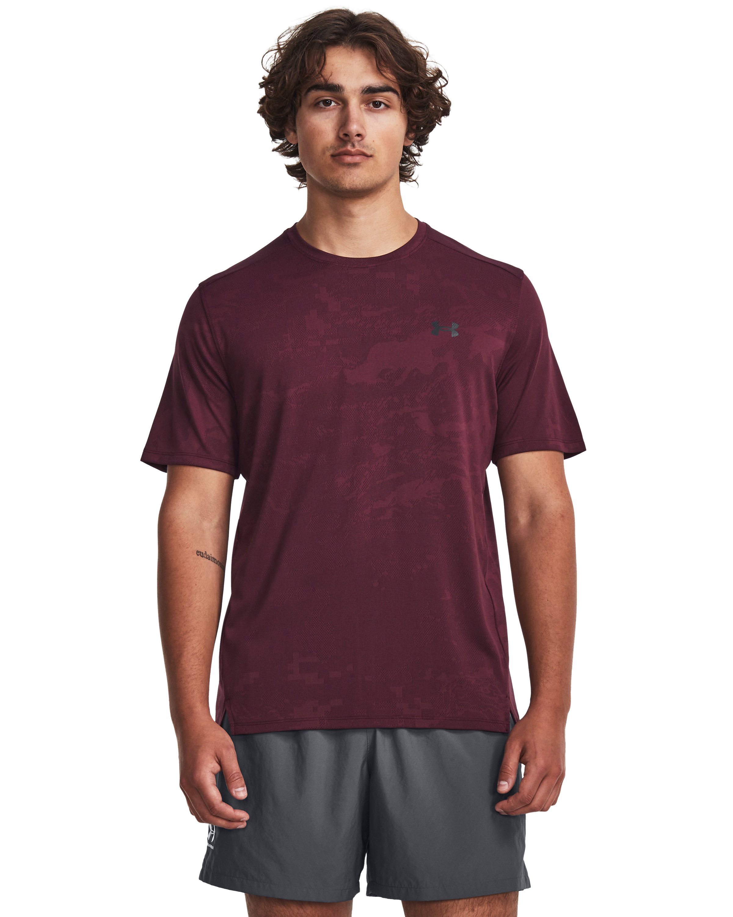 UA Tech Vent Jacquard Men's Short Sleeve 19