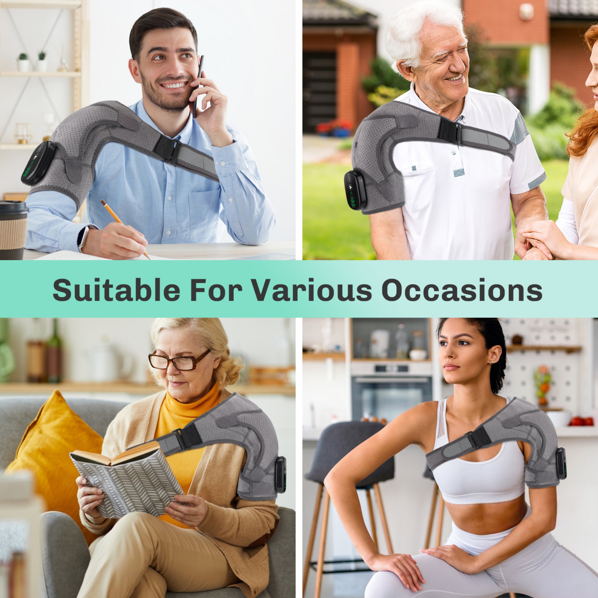 Cordless Shoulder Heating Pad 7