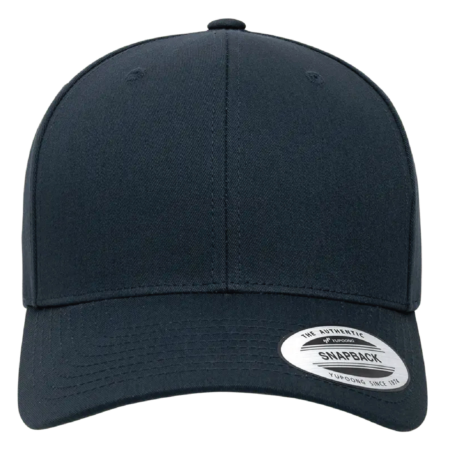 YP Classics 6389 YP Classics – CVC Snapback Hat with Leatherette Patches or Embroidery 4