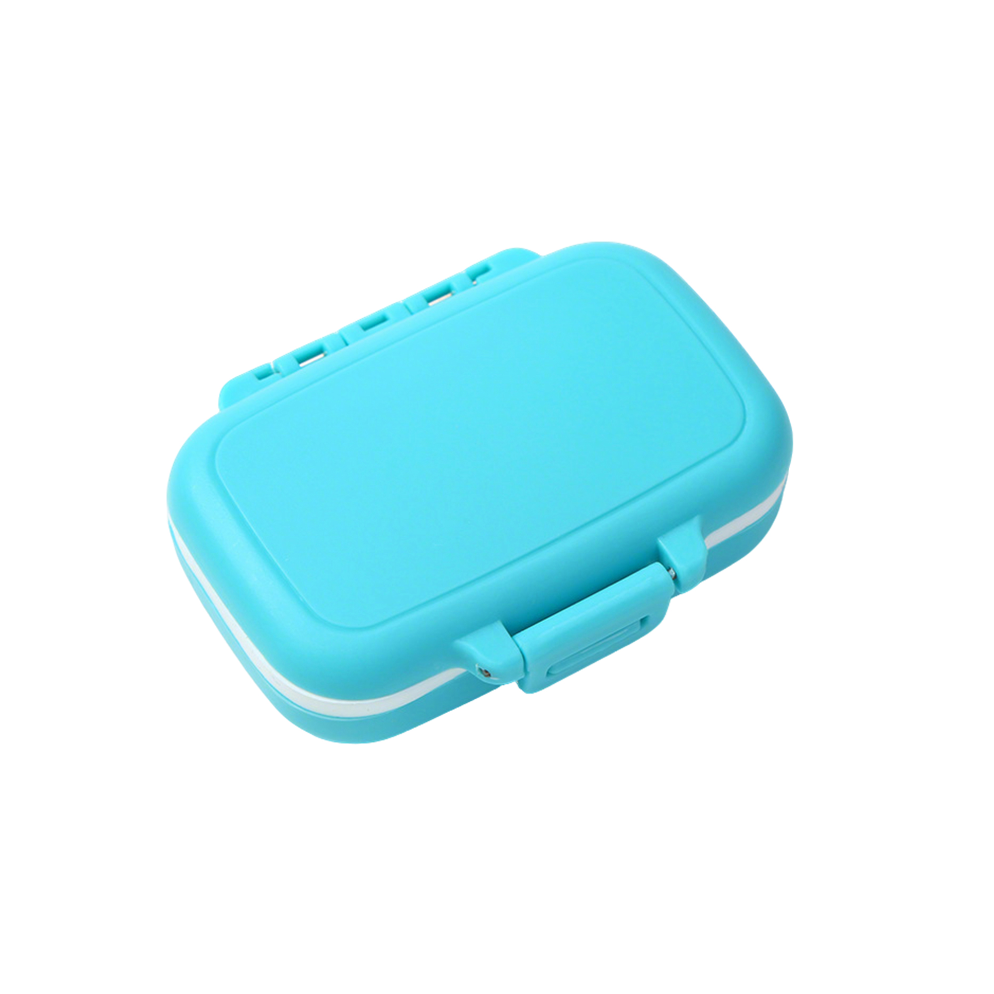 ABS PP Daily Pill Box With Removable Divider 3.15" x 2.48" x 1" 11
