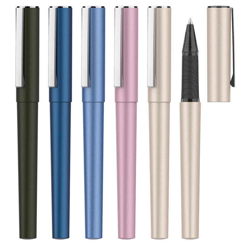 Custom ABS Materials Metallic Paint Ballpoint Pen 5