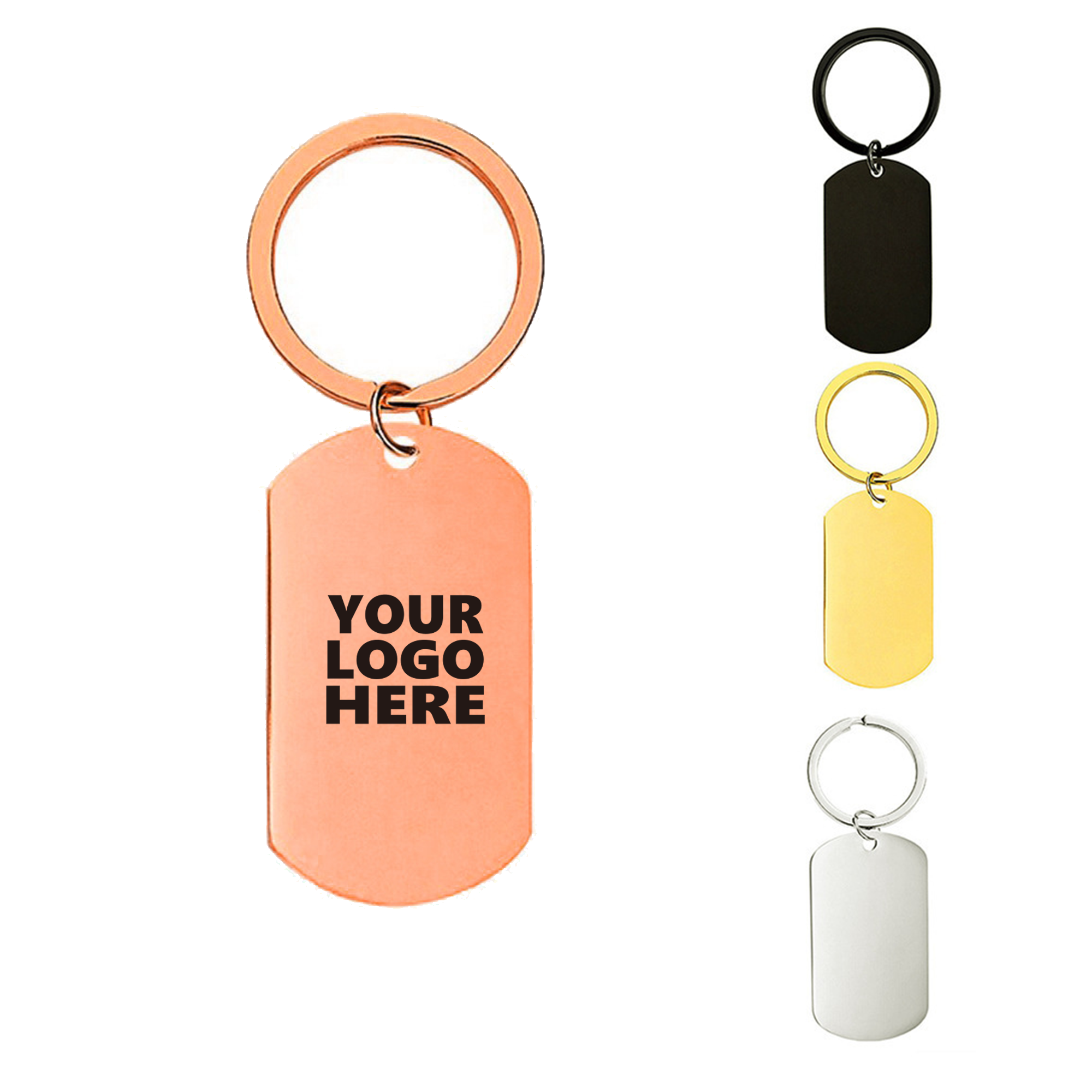 Stainless Steel Metal Keychain 1