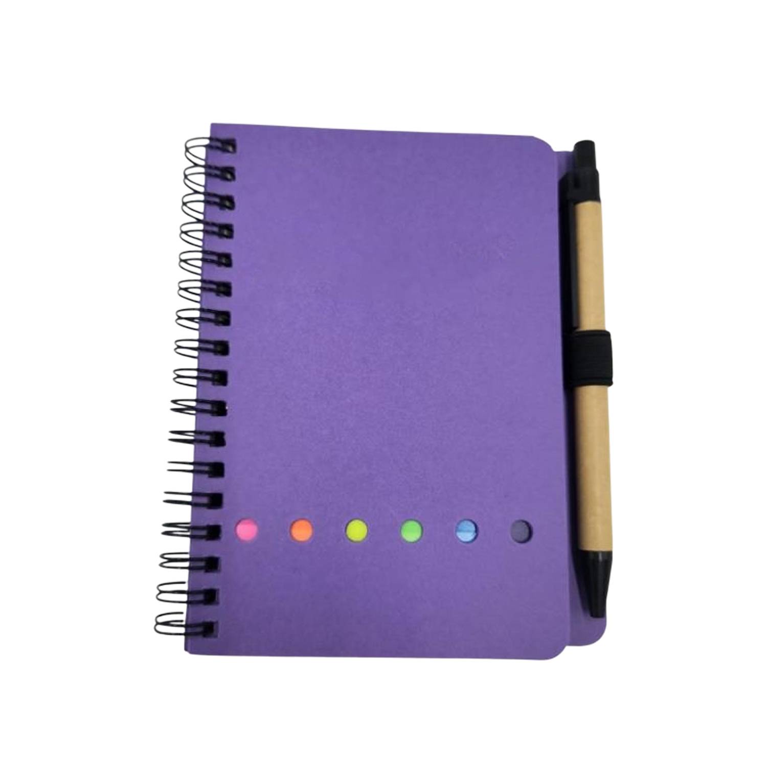 Notebook with Pen and Sticky Notes 7