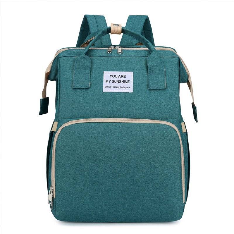 Portable Folding Crib Mommy Bag Backpack 3