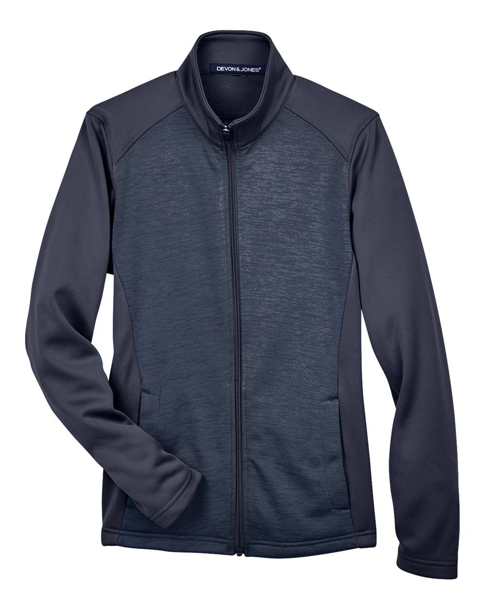 Women's Newbury Colorblock Mélange Fleece Full-Zip Jacket - DG796W 19