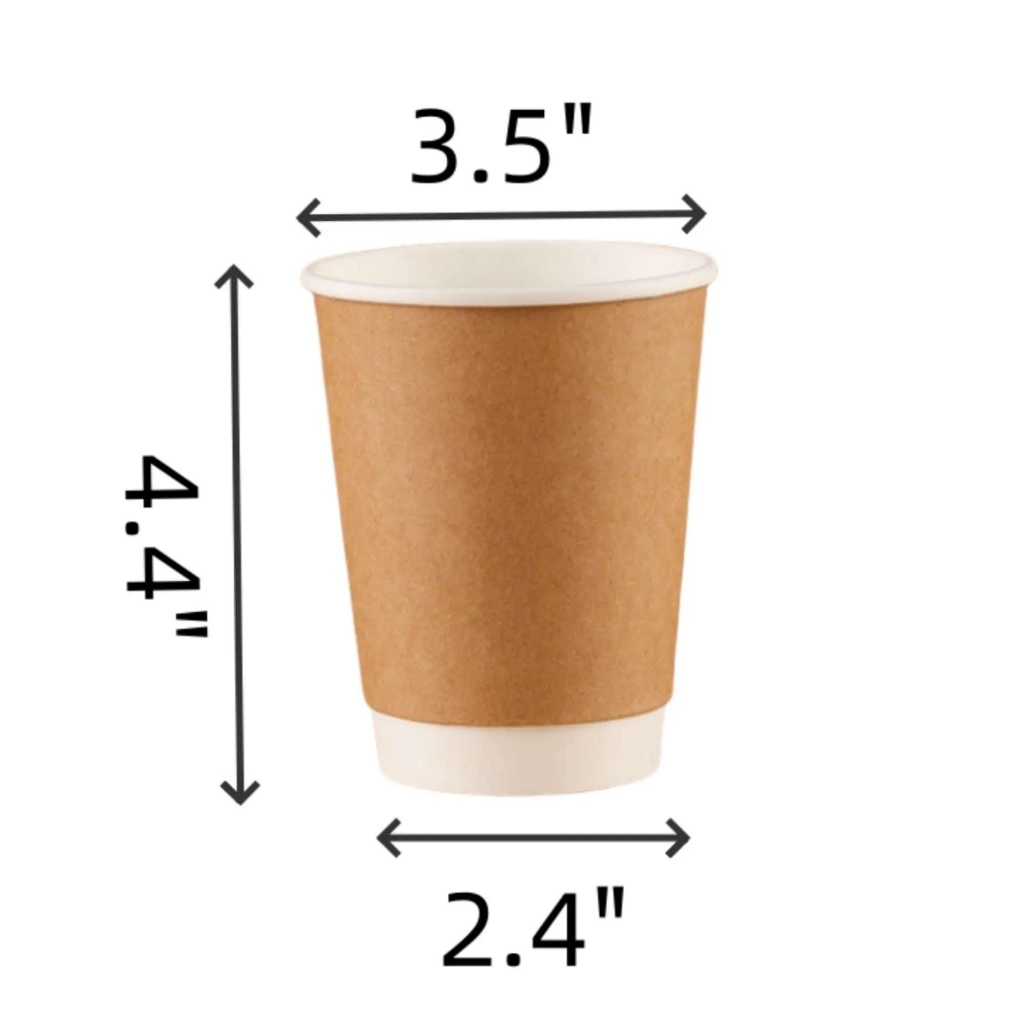 13.5oz. Double Wall Insulated Coffee Paper Cups 2