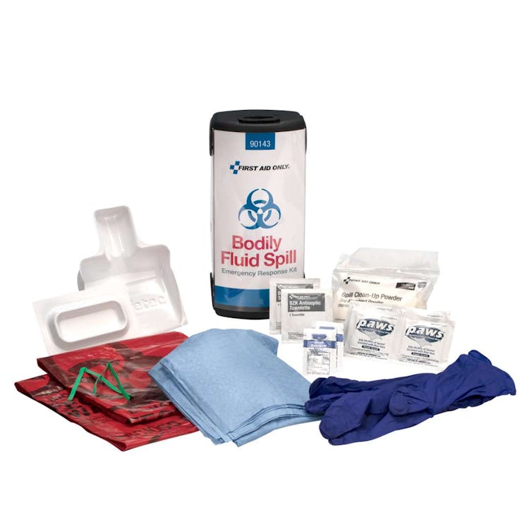 Bodily Fluid Spill Emergency Response Kit - 20 Piece 2