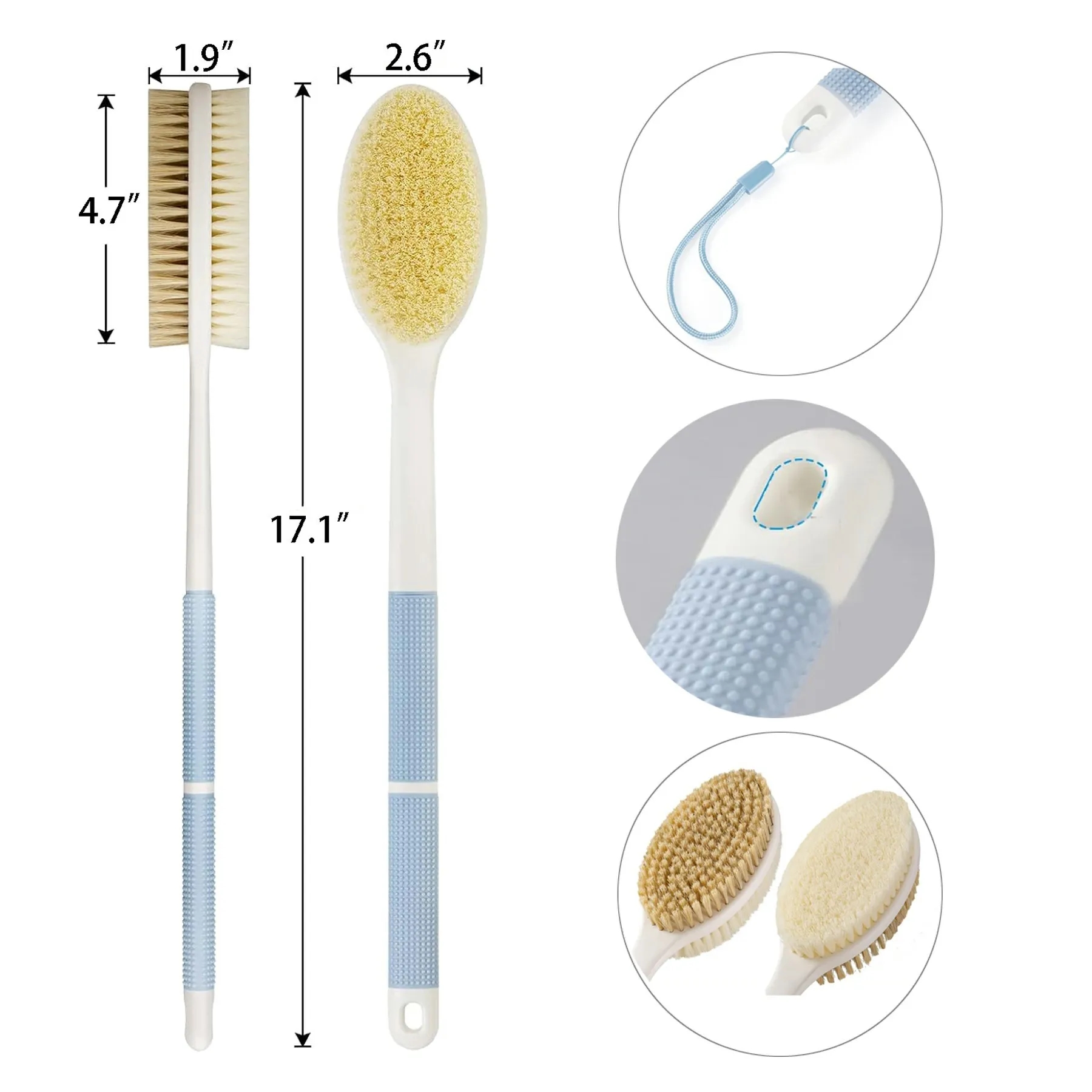 Back Scrubber Anti Slip for Shower 3