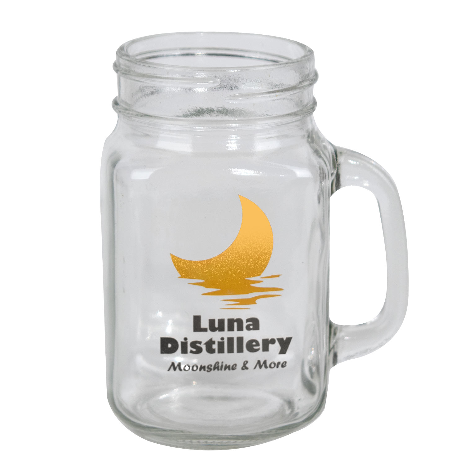 16 oz. Sunny Day Mason Jar (2 Color Imprint) 4