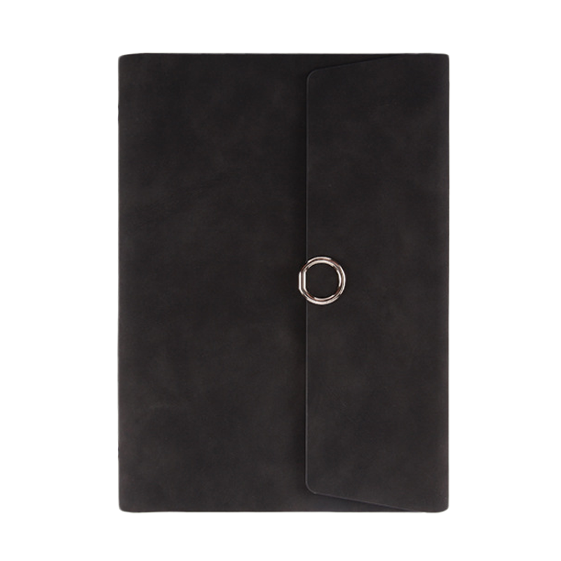 PU Leather A5/B5 Business Travel Journal Binder Notebook 9