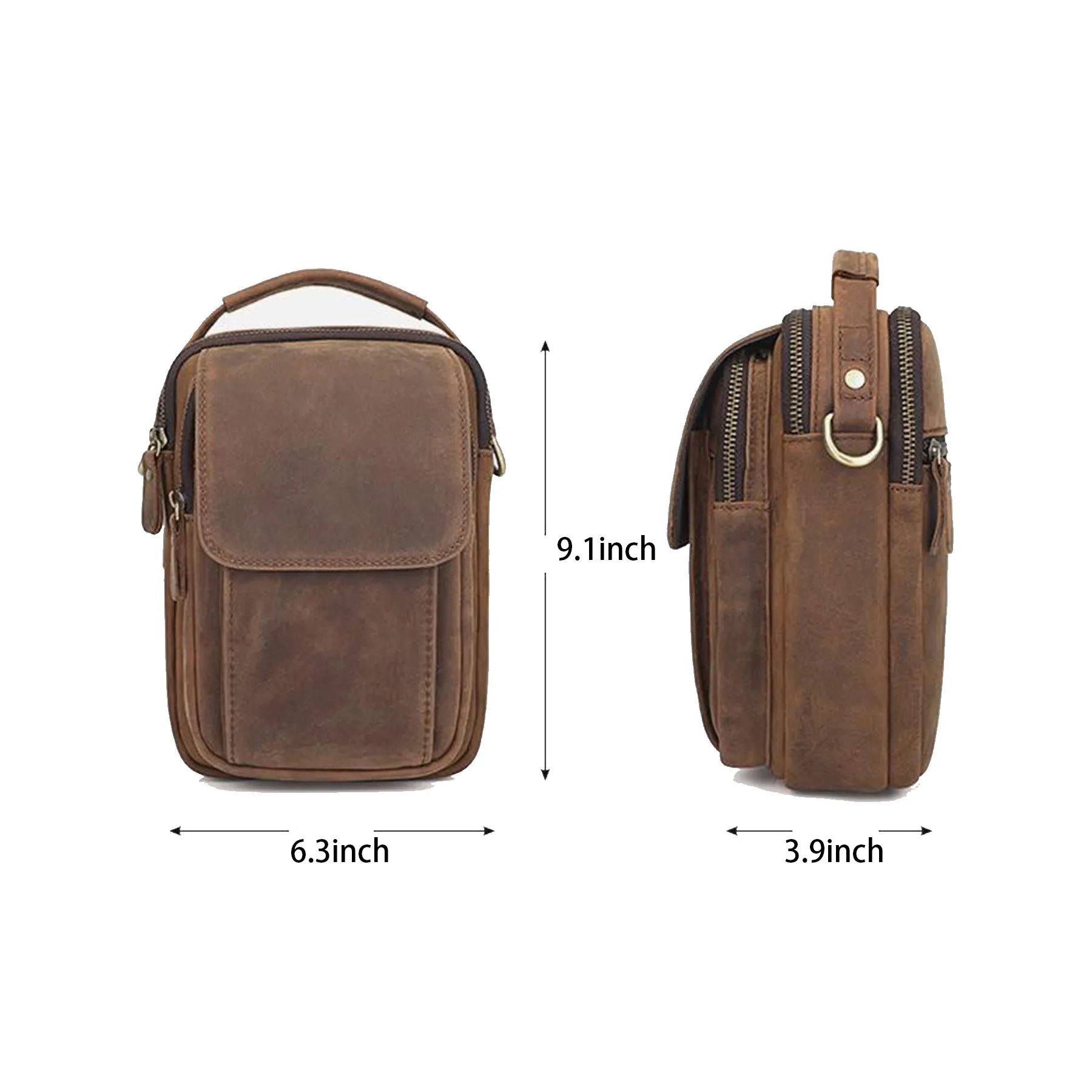 Leather Wearable Cross-body bag 3