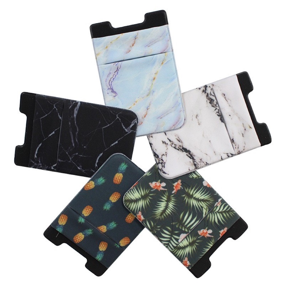 Elastic Wallet Card Holder Phone Pocket 3