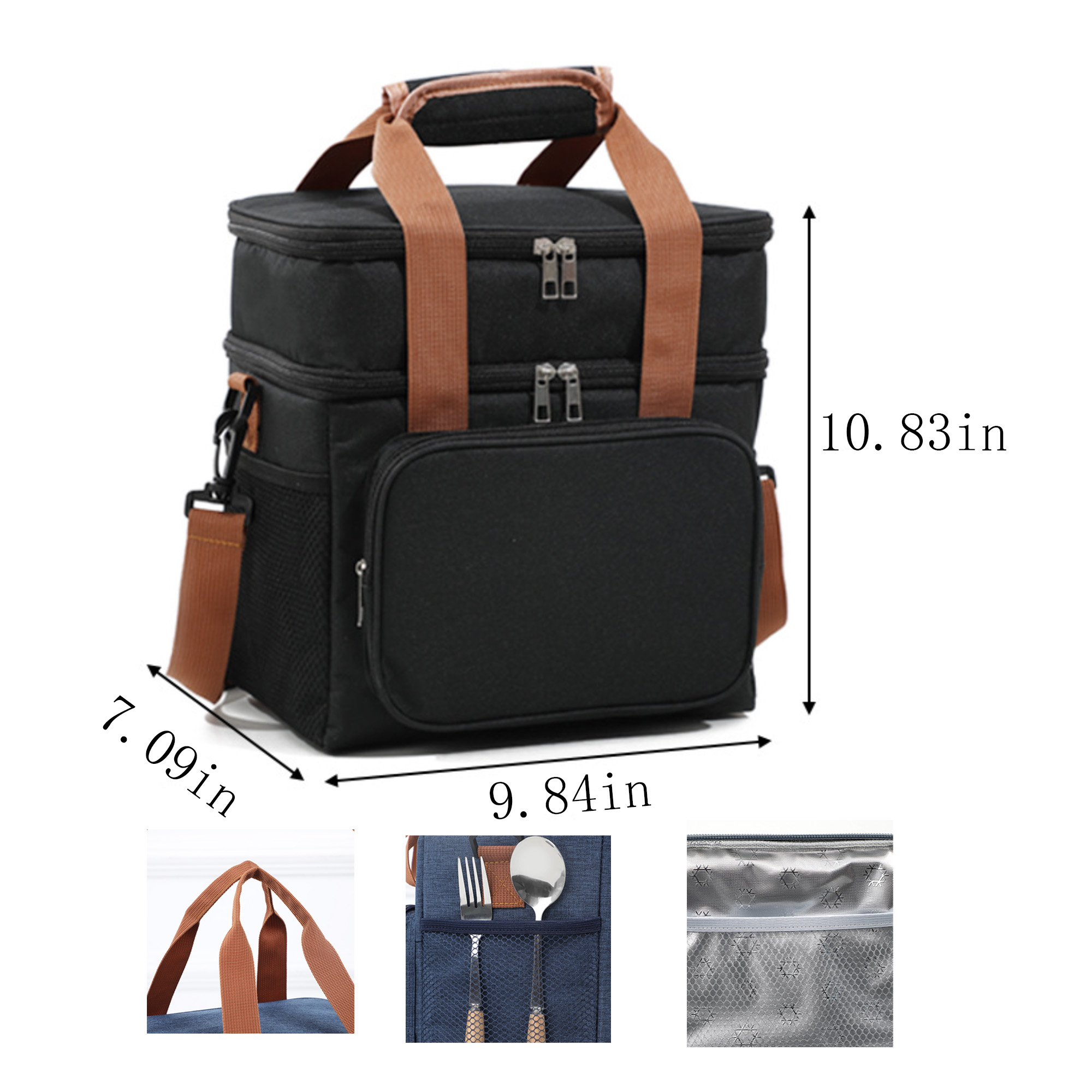 Portable Oxford Fabric Cooler Bag 3