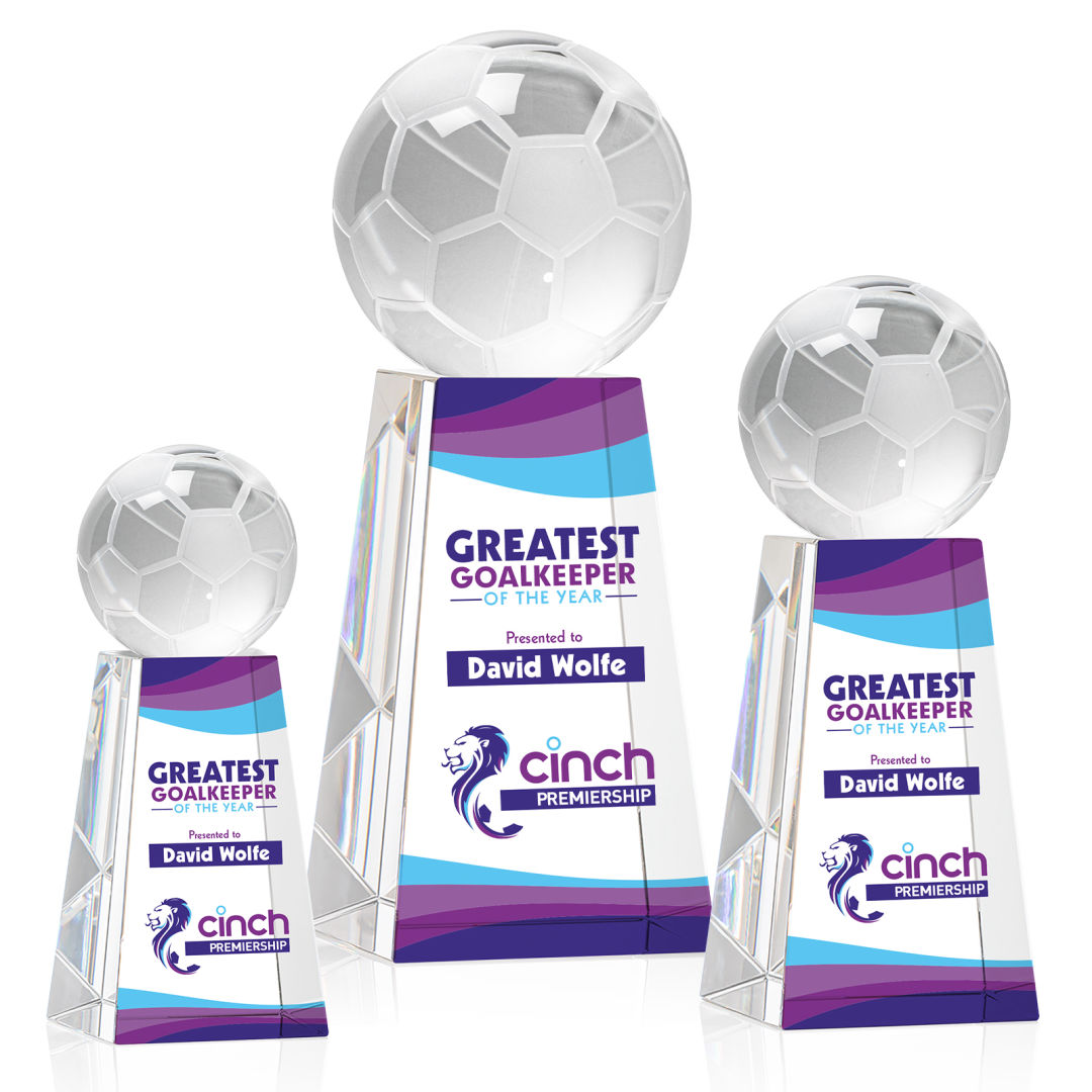 Soccer Ball VividPrint™ Award on Novita