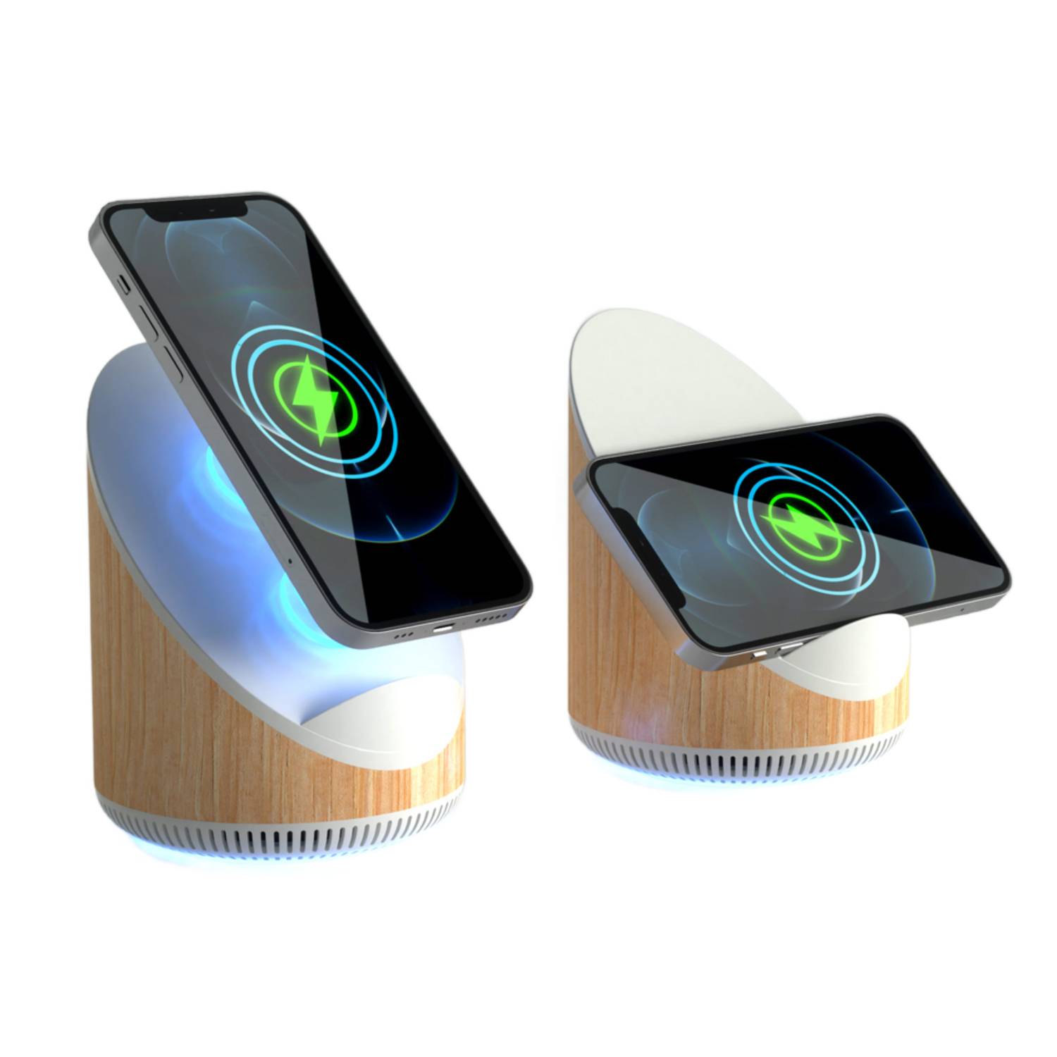 3-in-1 Wireless Charger with Bluetooth Speaker and Stand 6