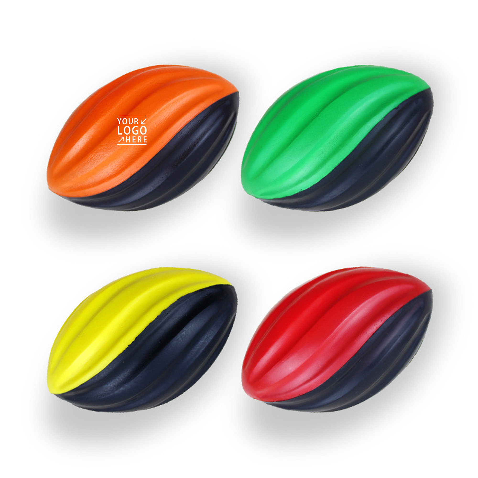 Spiral Football Stress Reliever 2