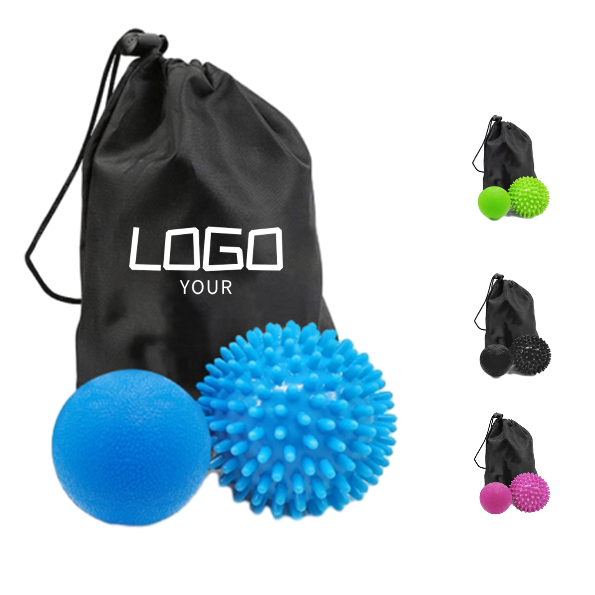 Massage Ball Set with Carry Bag 1