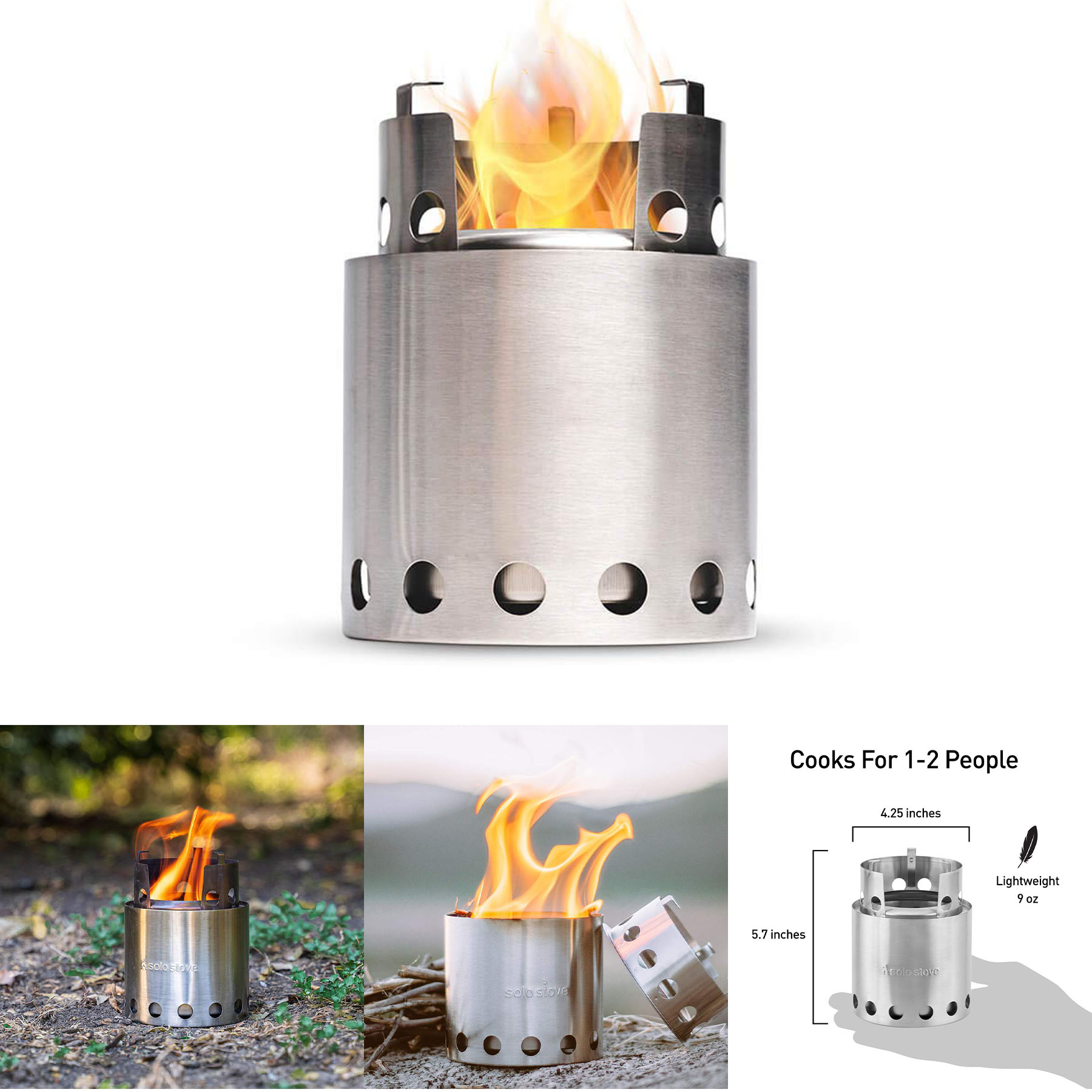 Lite Portable Camping Hiking Survival Backpacking Stove