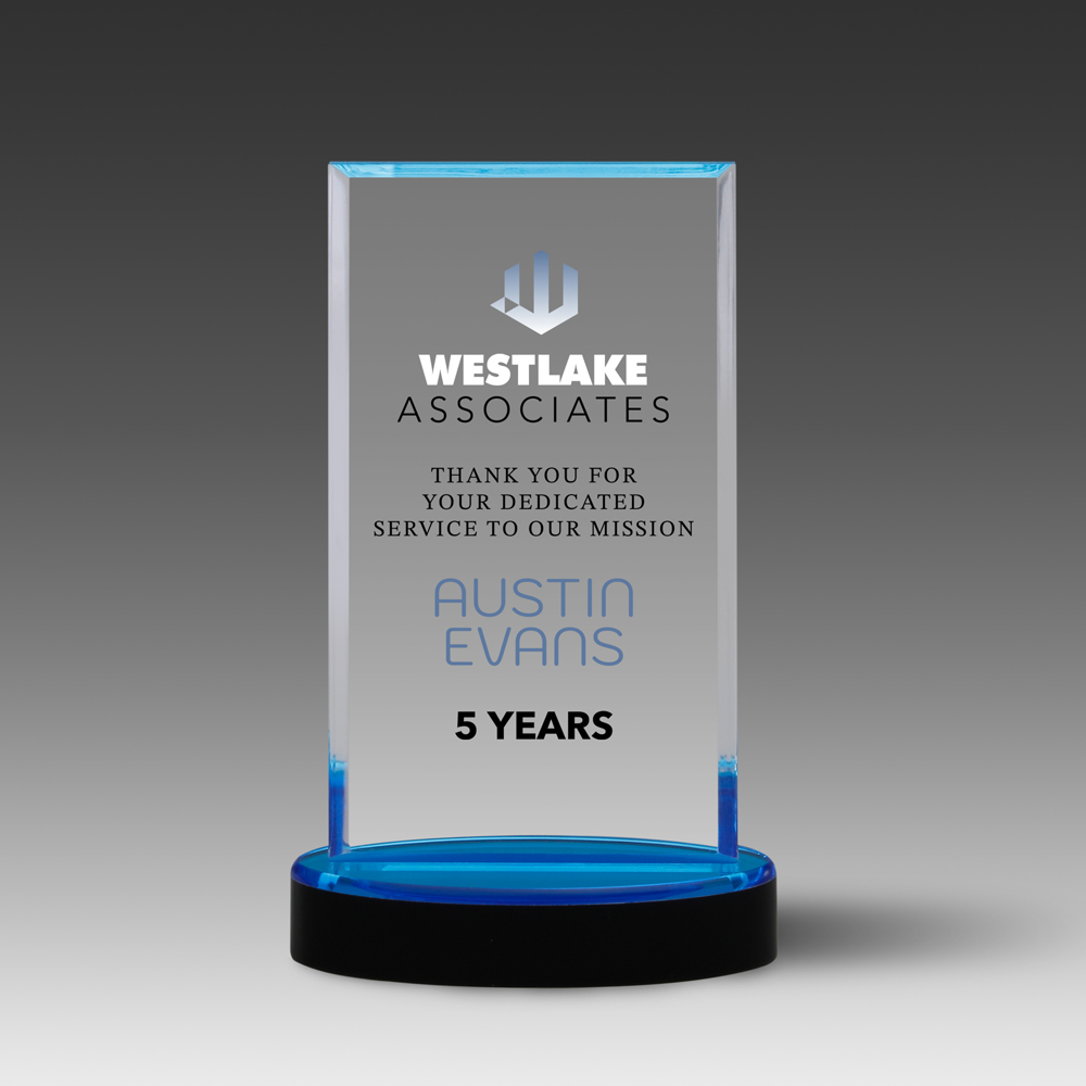 Value Mirror Vista Award (4"x6-7/8"x1") 2