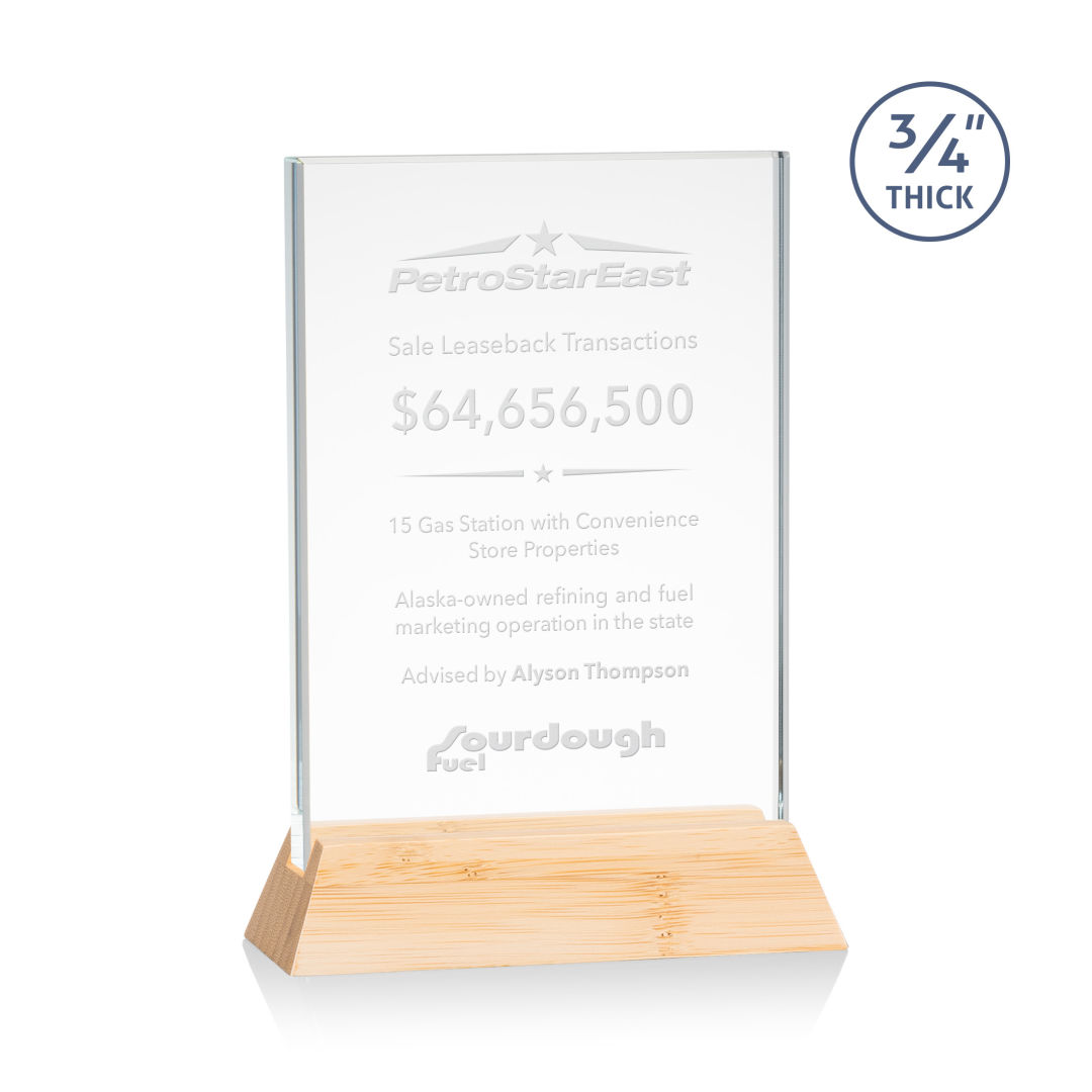 Walkerton Award - Starfire/Bamboo (Vert) 7