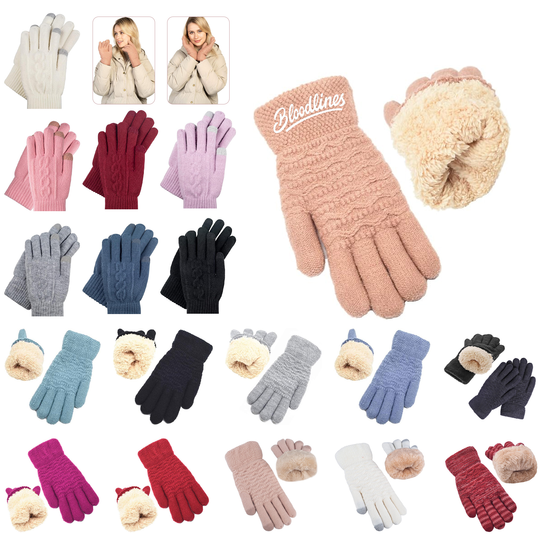Winter Warm Touch Screen Gloves 1