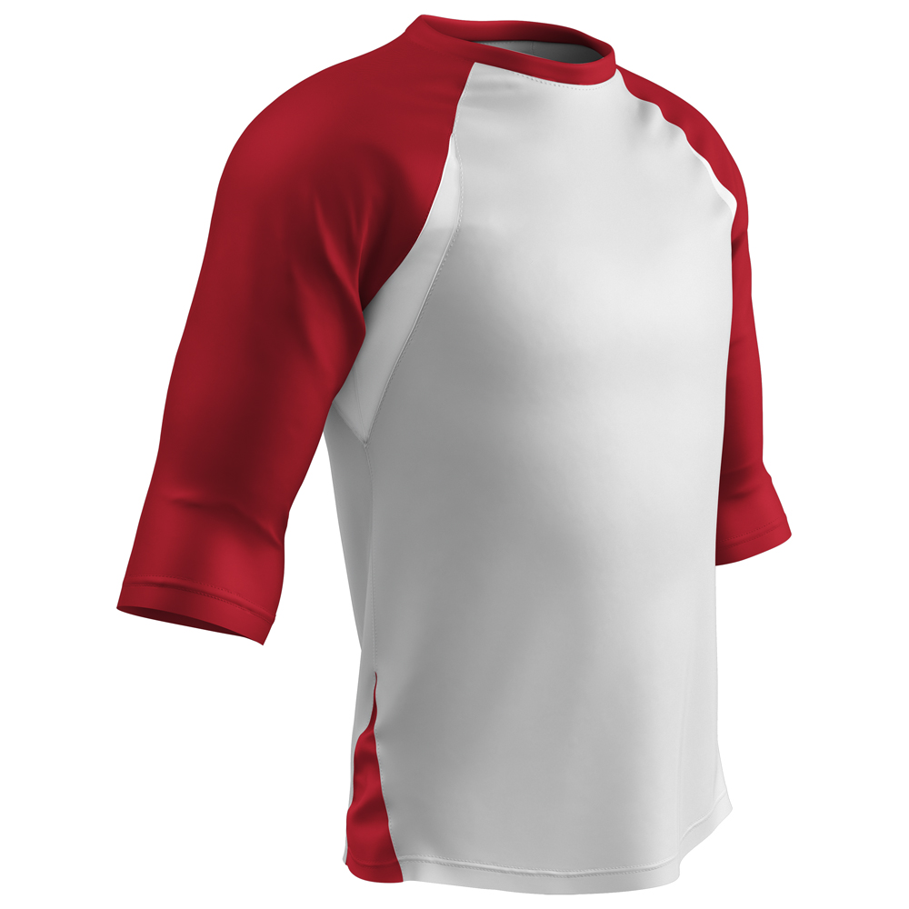 COMPLETE GAME 3/4 Sleeve Baseball Shirt 4