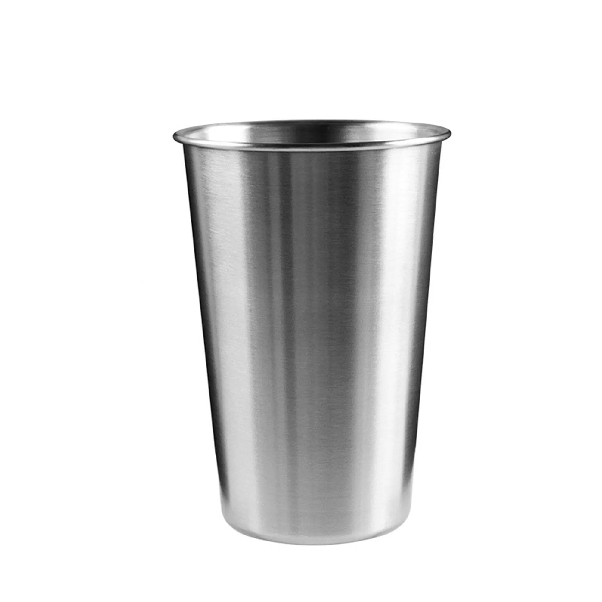 16oz Stainless Steel Pint Glass 4