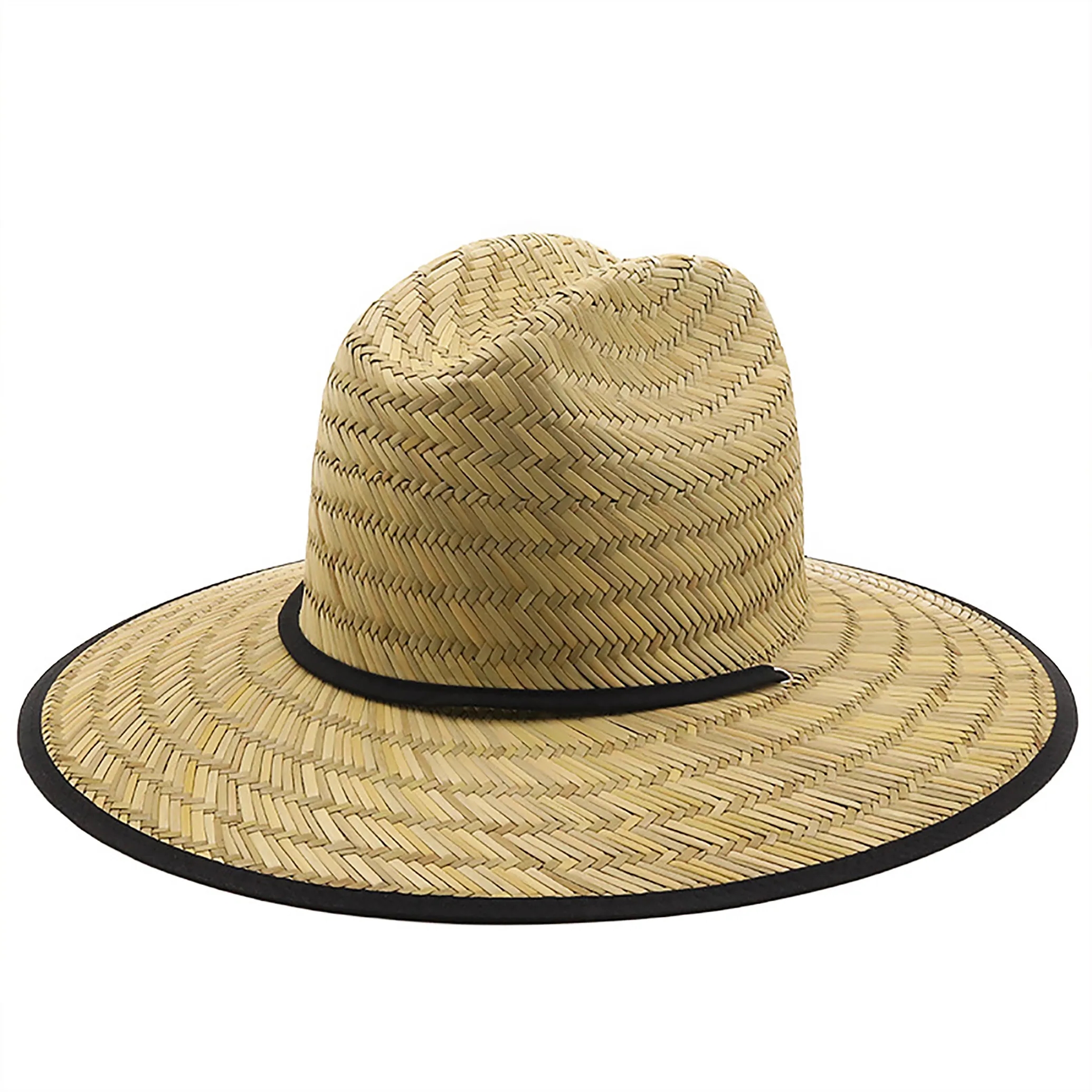 Sustainable Outsider Lifeguard Wide Brim Straw Cap Hat 2