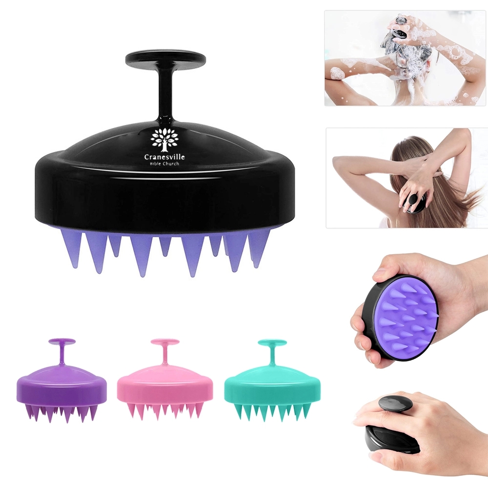 Silicone Hair Scalp Shampoo Massage Brush 2