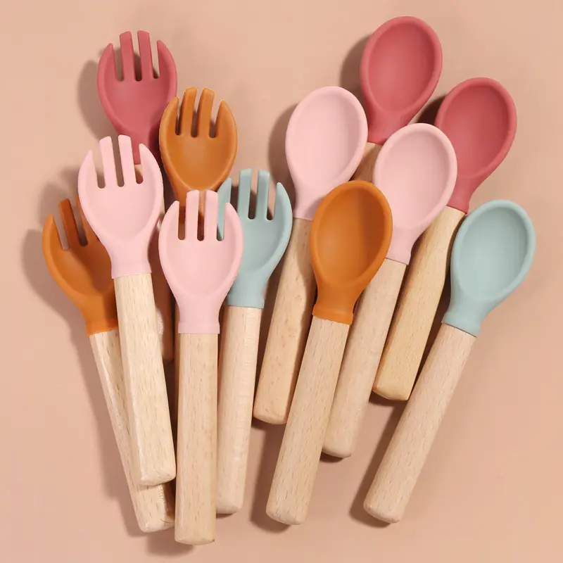 Silicone Baby Spoons 2