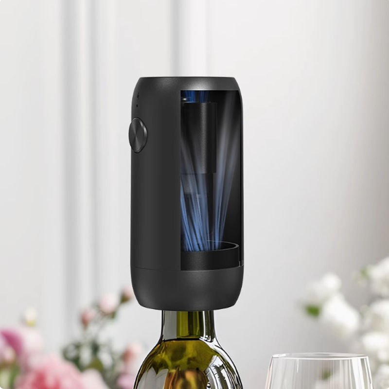 Electric Wine Saver & Preserver Pump with Vacuum Wine Stopper 6