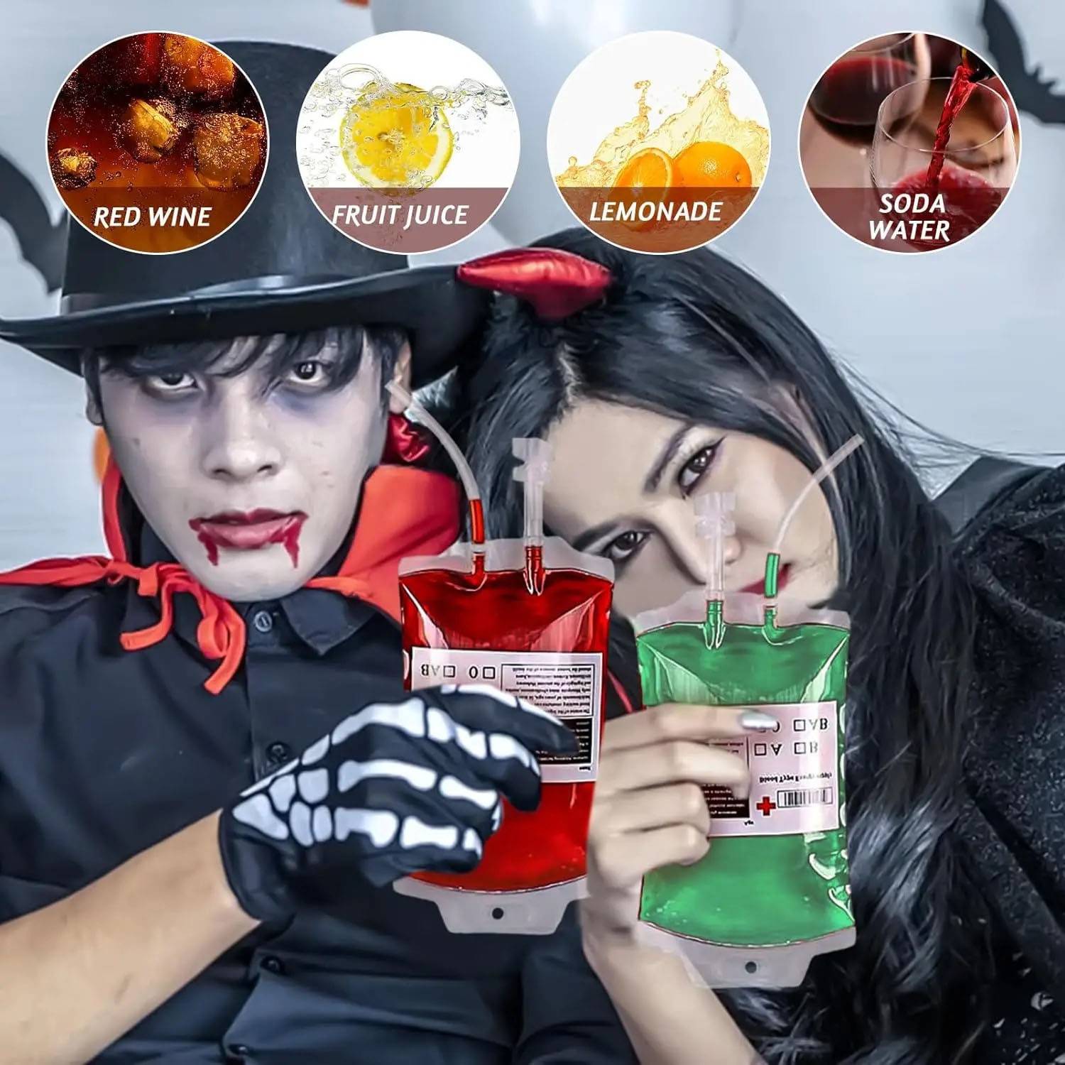 12Oz Blood Bag For Drinks 6