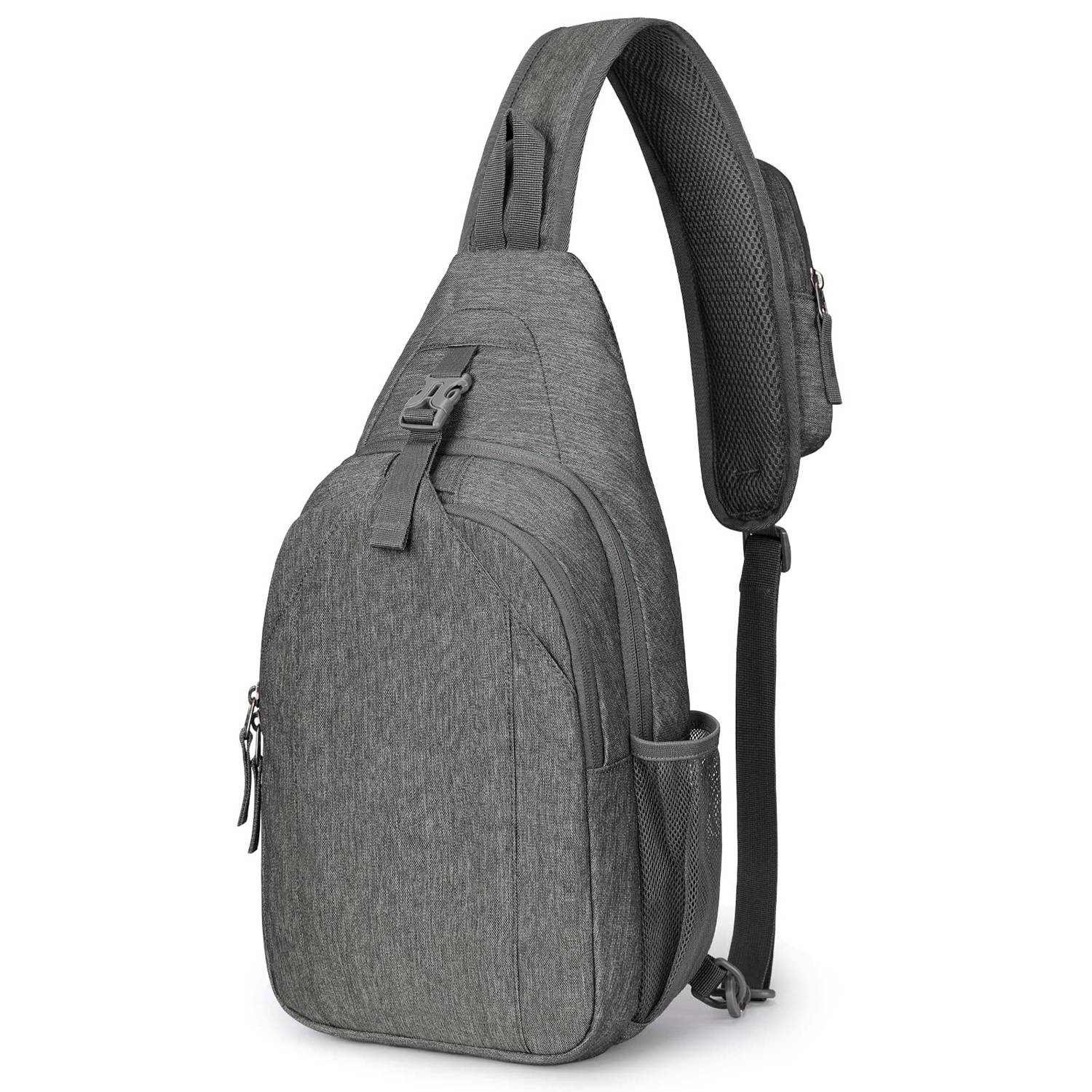RFID Blocking Sling Backpack Crossbody Chest Bag for Hiking 2