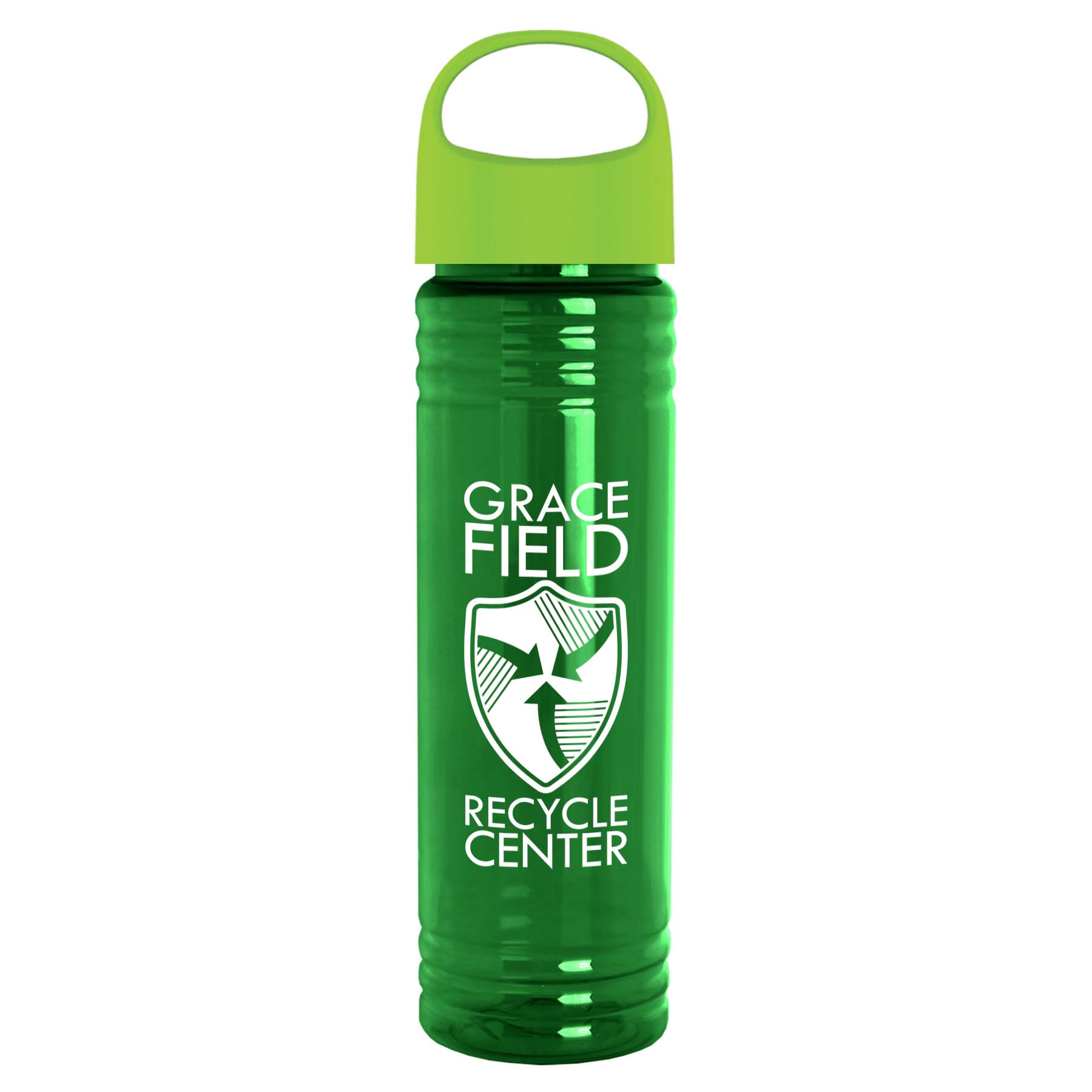 24 oz. Slim Fit UpCycle RPET Bottles with Oval Crest 6