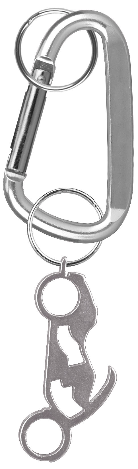 Motorcycle Shaped Bottle Opener Key Holder and Carabiner 2