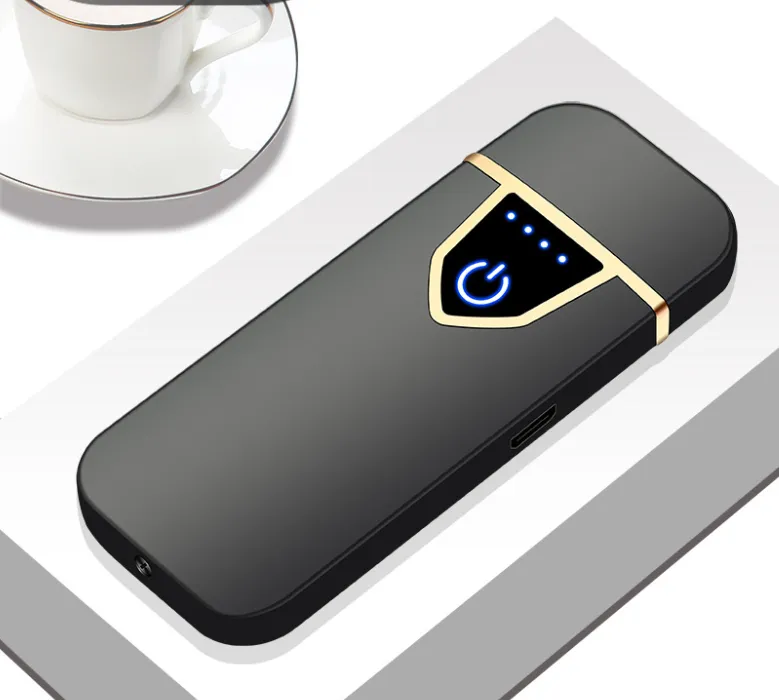 USB Windproof Electric Cigarette Lighter 4