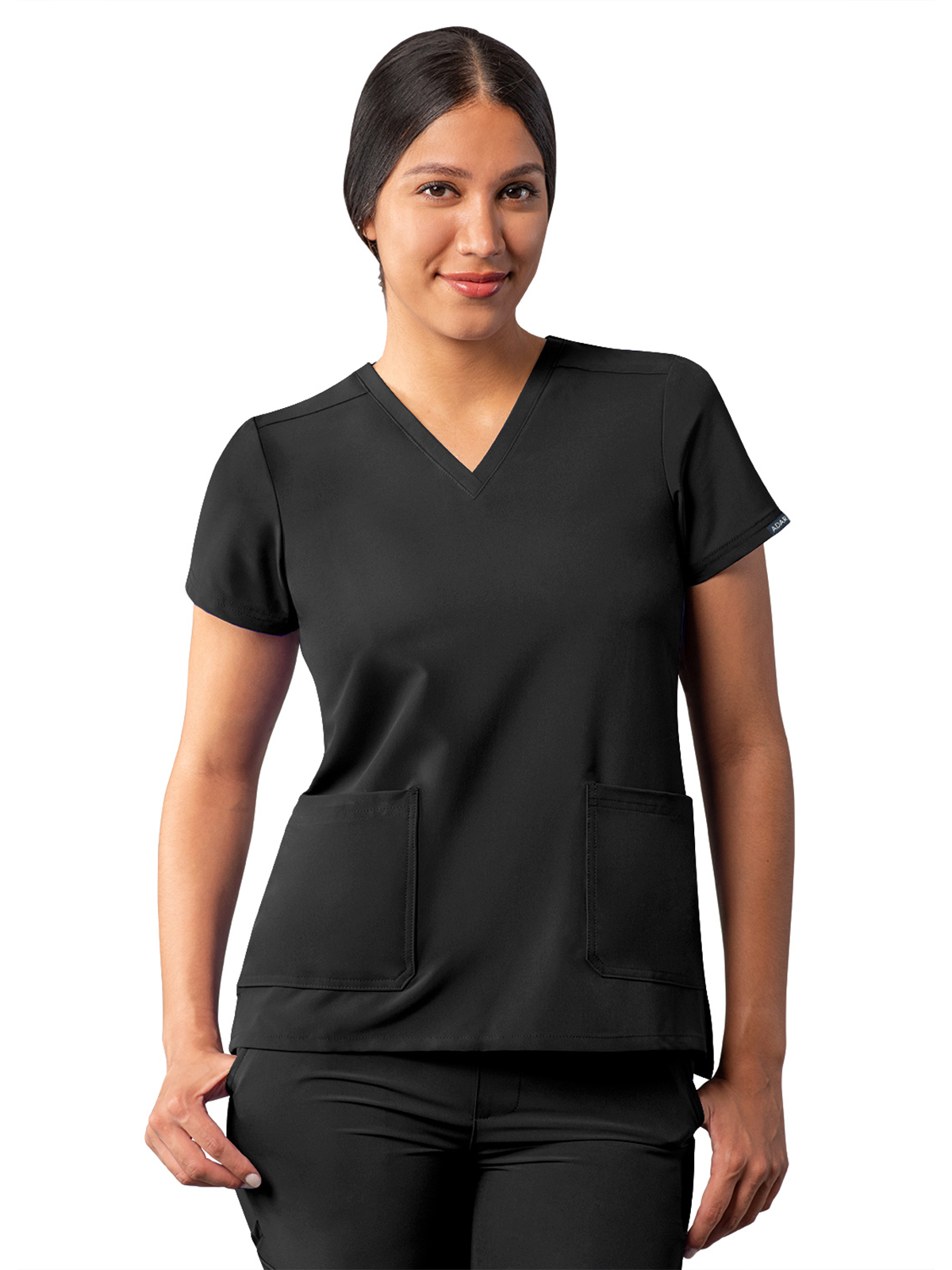 Adar - Addition - Women's Multi-Pocket V-Neck Top 9