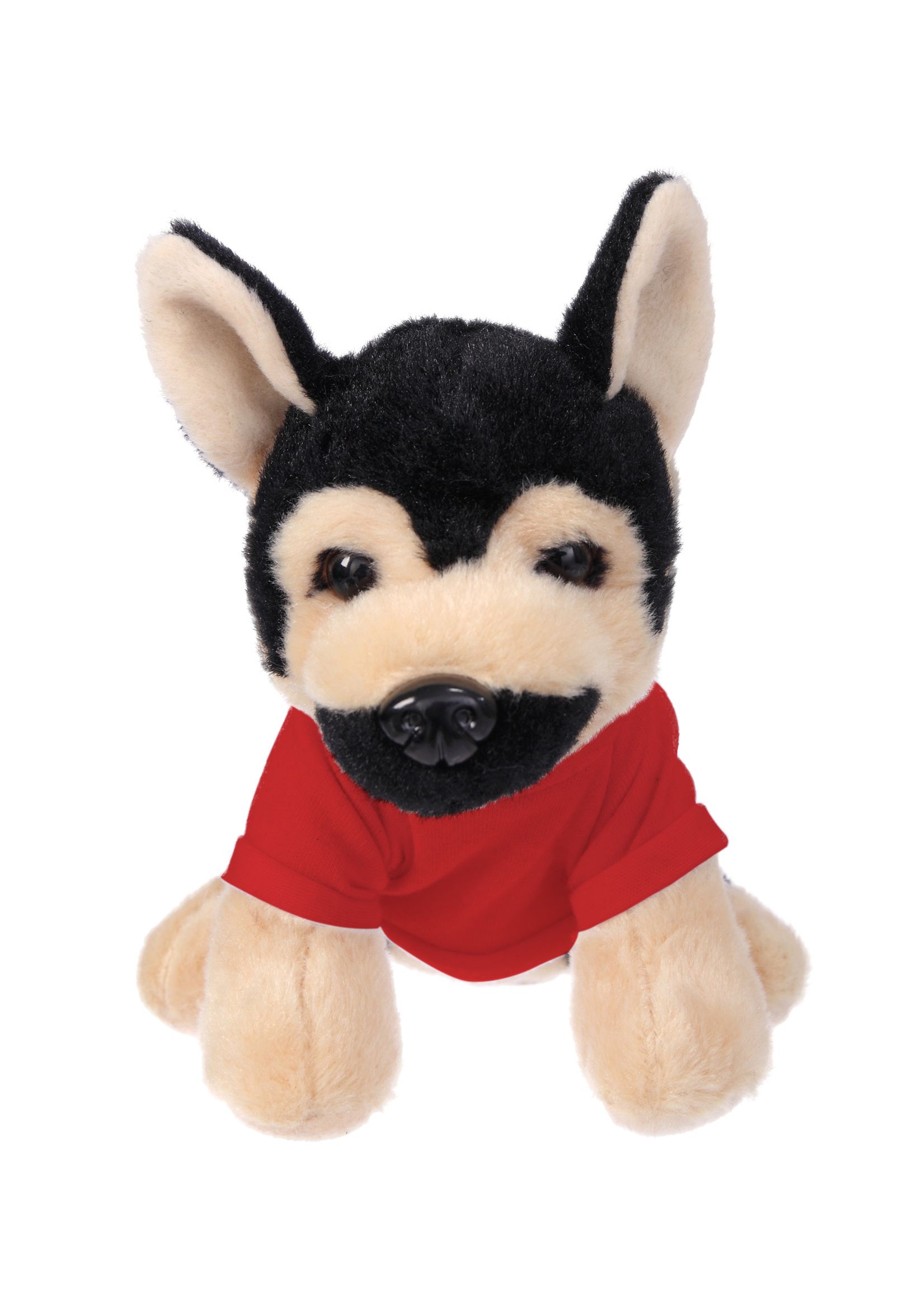 Soft Plush Sitting German Shepherd wearing a T-Shirt 42
