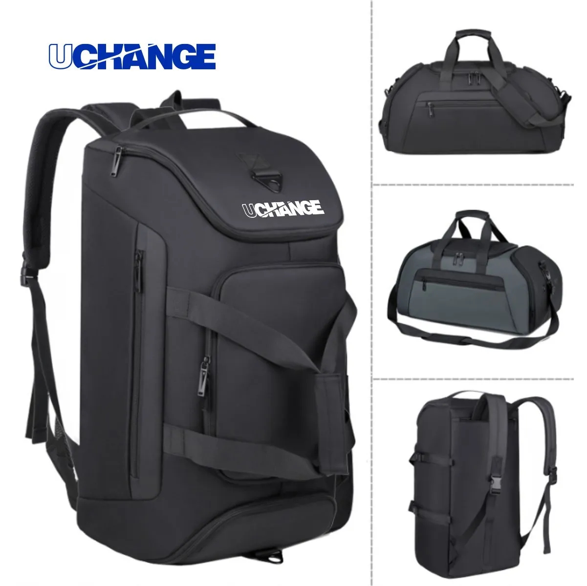 Travel Duffel Bag With Independent Shoe Compartment 5