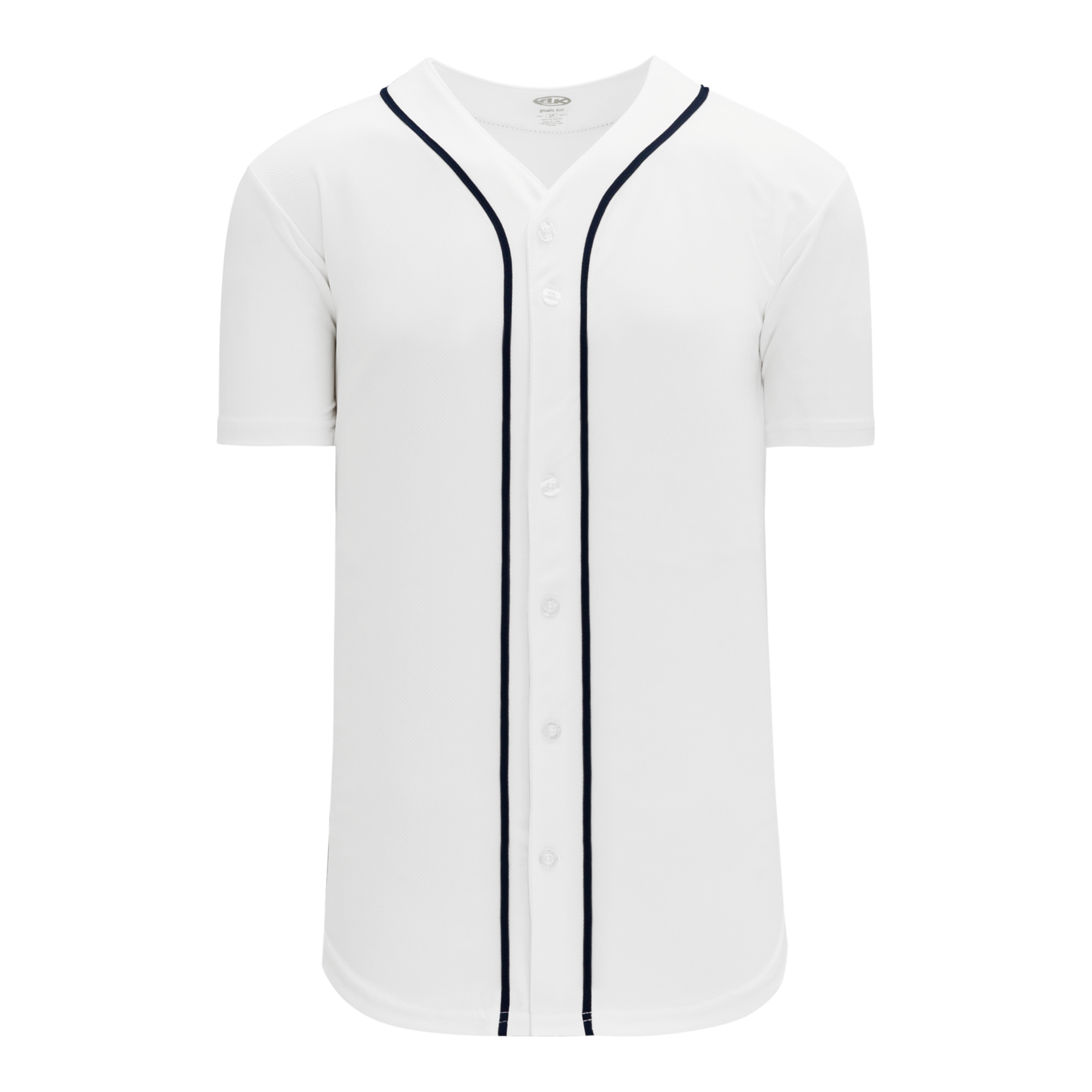 Full Button Baseball Jerseys BA5500-DET-G01 4
