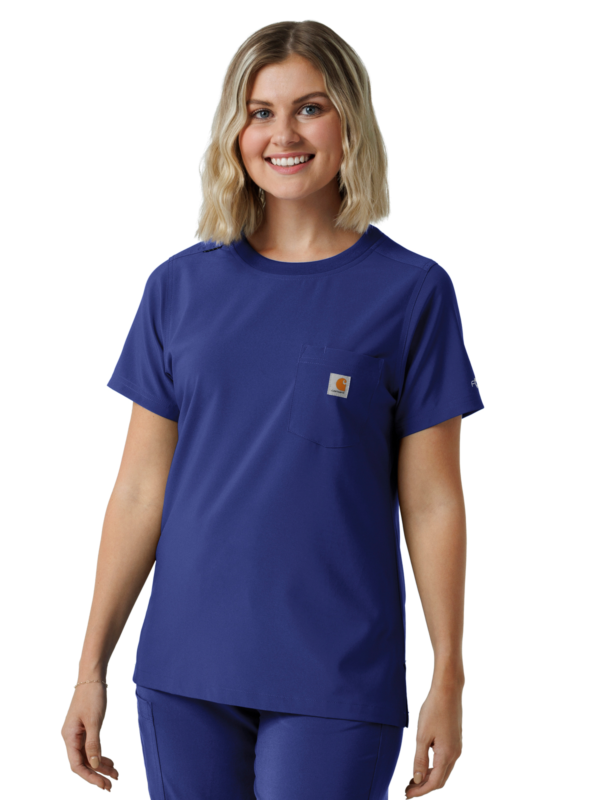 Carhartt Scrubs - Force Cross-Flex - Women's One-Pocket Crew Neck Scrub Top 11
