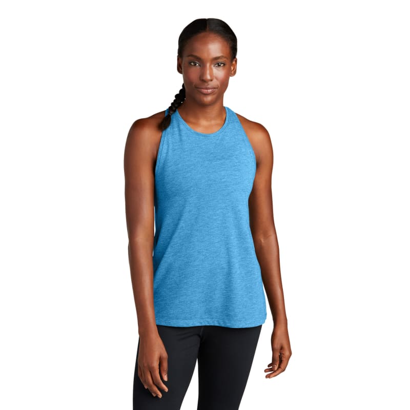 Sport-Tek Women's PosiCharge Tri-Blend Wicking Tank. 17