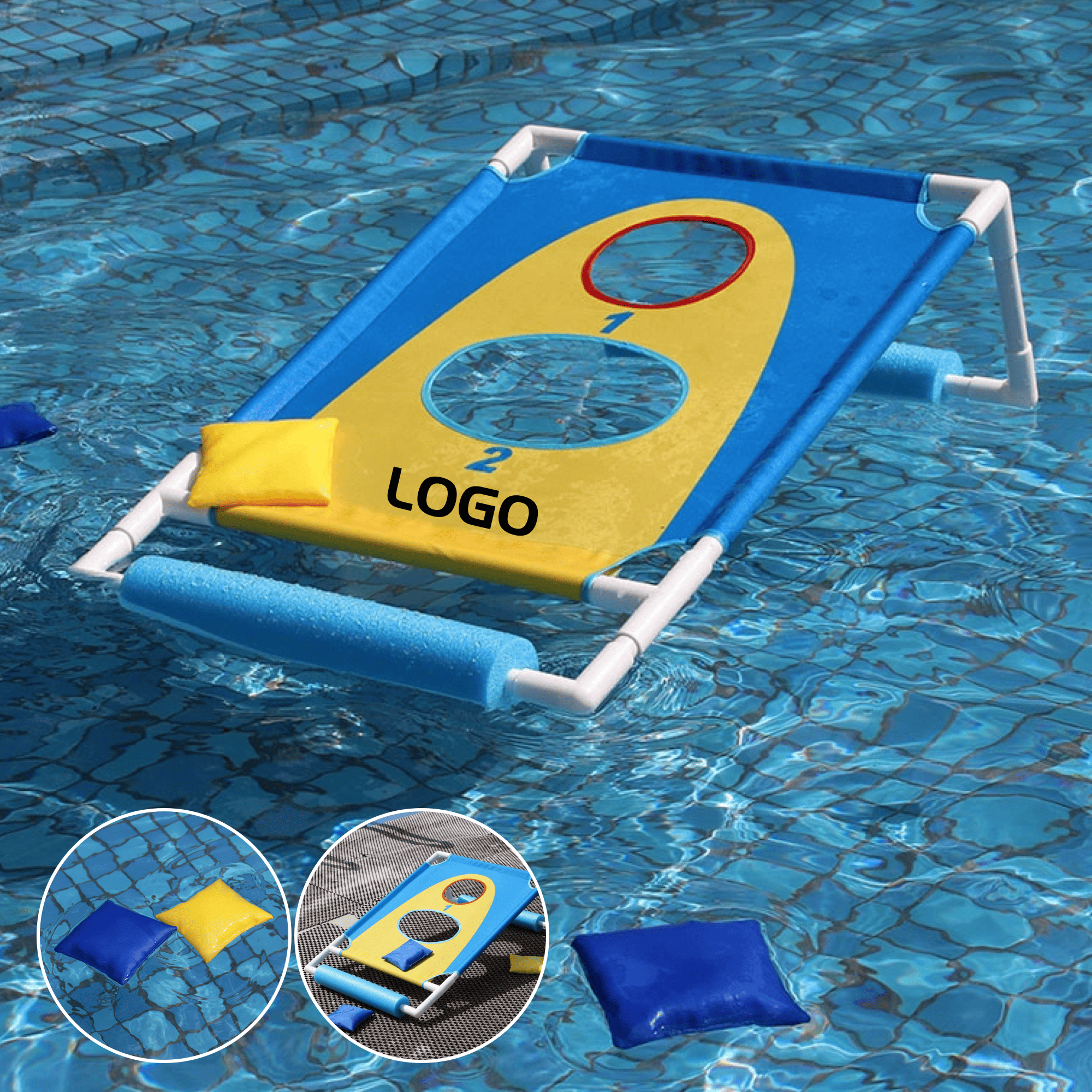 Floating Water & Land Toss Game Set 3