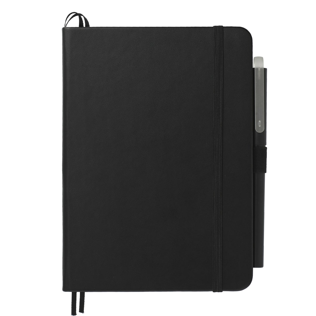 5" x 7" Recycled Bulleting Bound Notebook w Pen 23