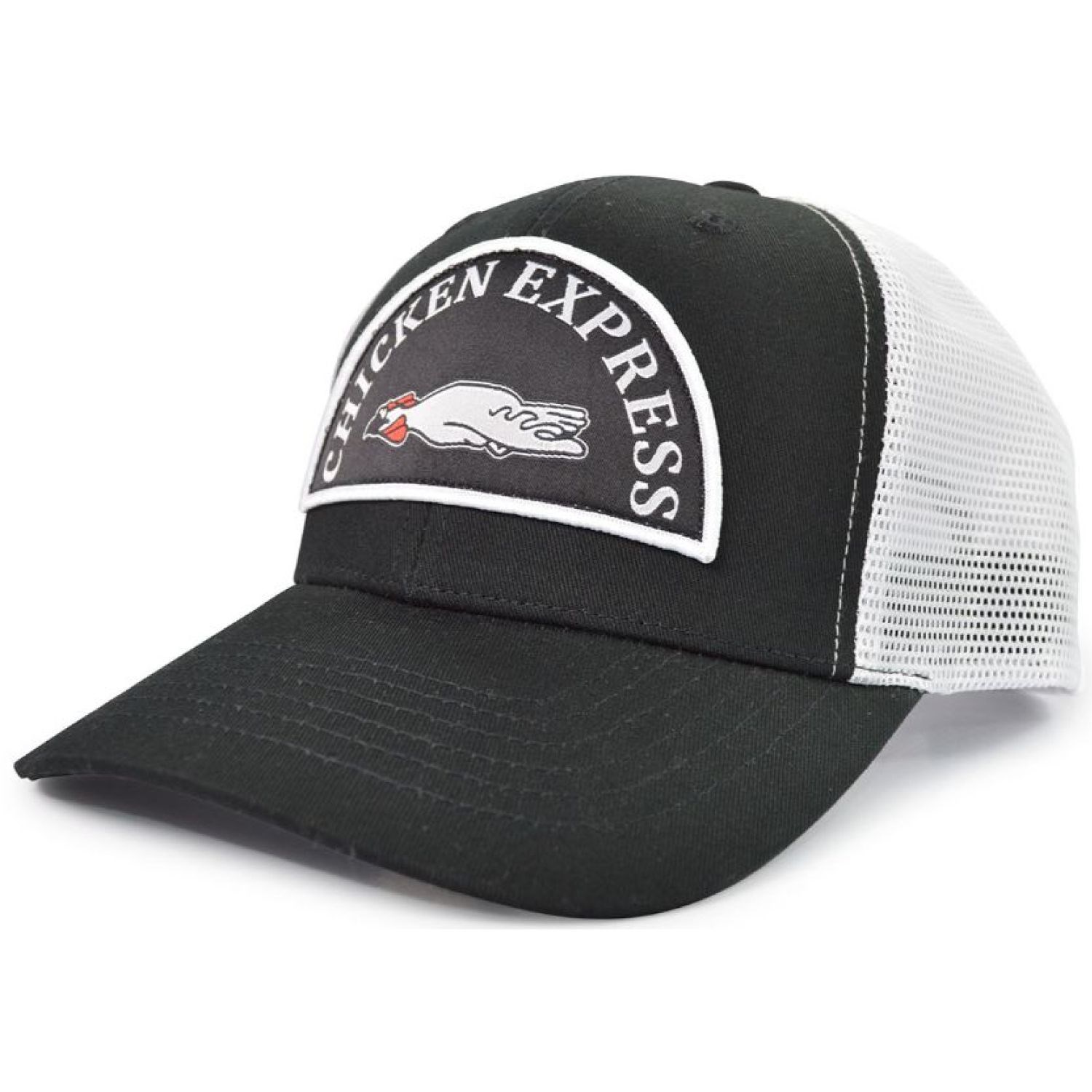 Premium Cotton & Mesh Fabric 6-Panel Structured Cap with Velcro Closure 31