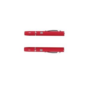 Portable LED Flashlight With Rechargeable Battery And Metal Clip 2