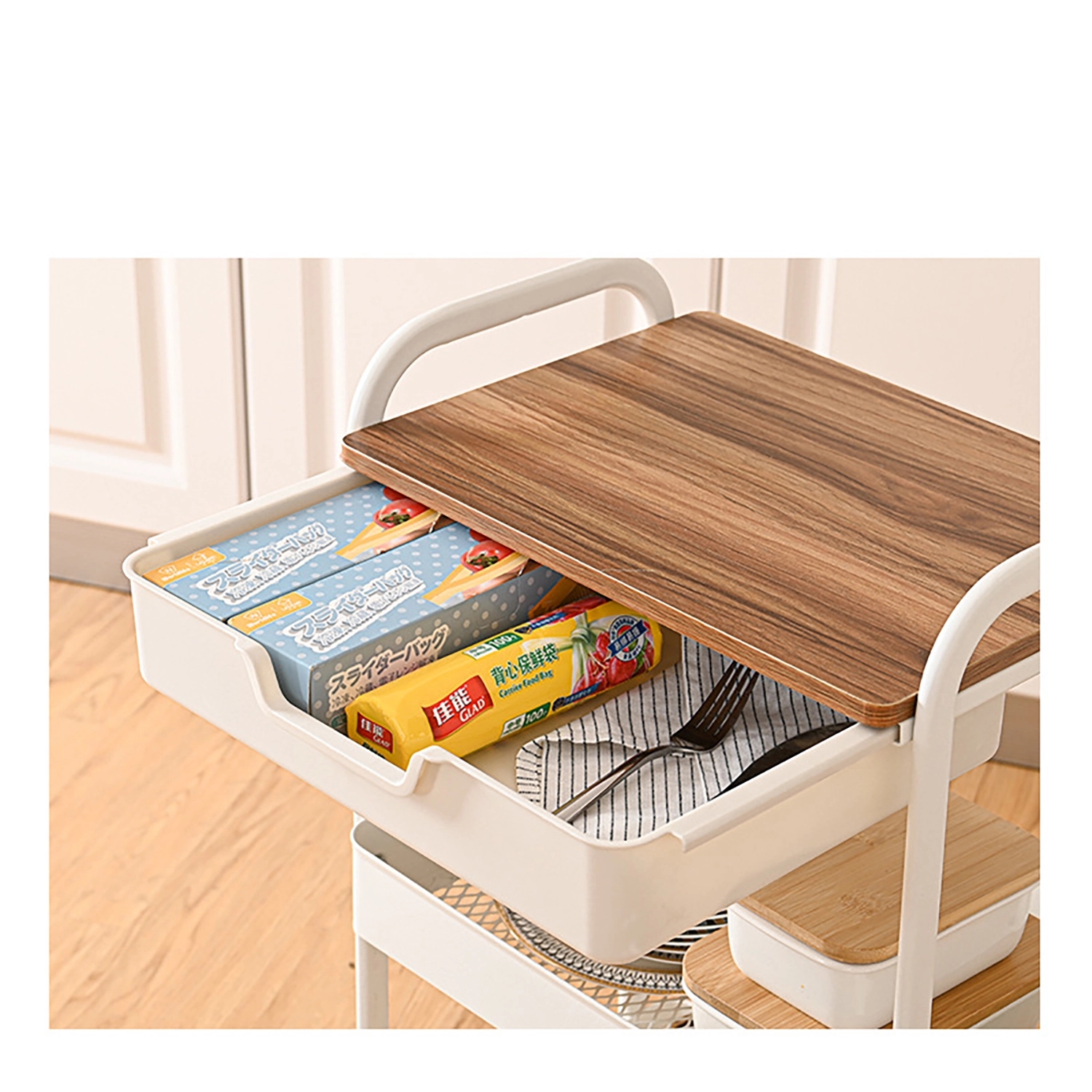 Multi-Functional Storage Trolley 2
