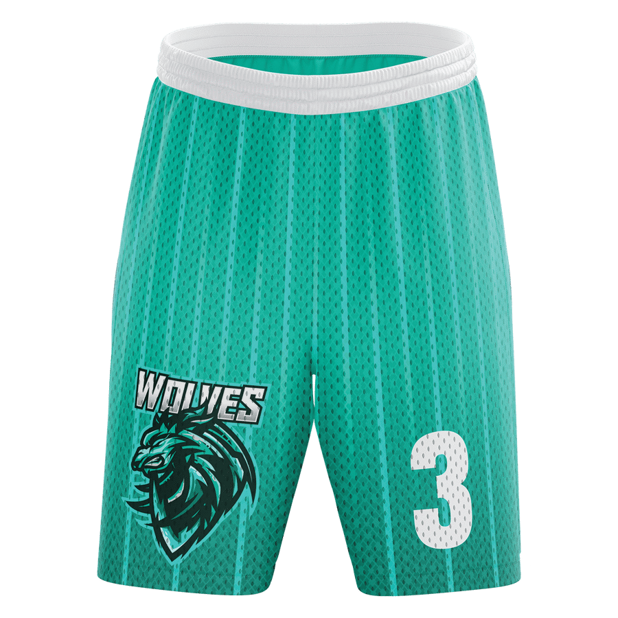 Men's Sublimation Fashion Basketball Shorts 3