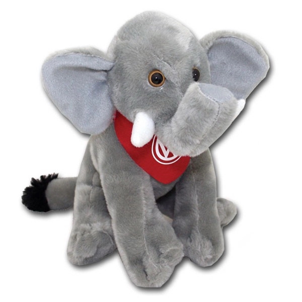 9" In The Zoo Stuffed Elephant